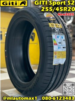 #ยางใหม่ #จีที #GITI SPORT S2 255/45R20 ยางใหม่ปี2025