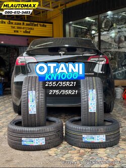 🚘 #TESLA_MODEL Y #OTANI #KN1000 255/35R21 #OTANI #KN1000 275/35R21