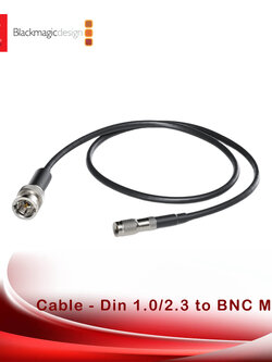Blackmagic DIN 1.0/2.3 to BNC Male