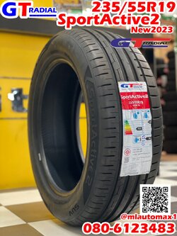 ยางใหม่GT Sport Active2 ขนาดยาง 235/55R19 ยางใหม่ปี2023