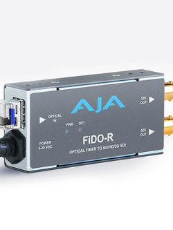 FiDO-R 1-Channel Single-Mode LC Fiber to 3G-SDI Receiver