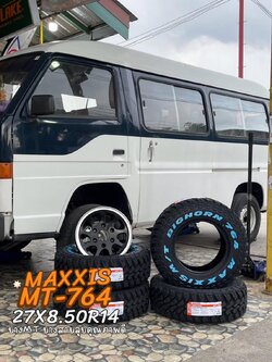 🚘#ISUZU_BUDDYเปลี่ยนยาง 🛞 #MAXXIS_MY-764_27X8.50R14#สายแคมปิ้ง อยากแต่งสไตล์รถบ้าน #ยางMT ยางสายลุยคุณภาพดี หล่อ ดุดัน