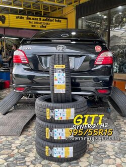 TOYOTA_VIOS🛞❤️ #GITI_SYNERGY_H2 195/55R15