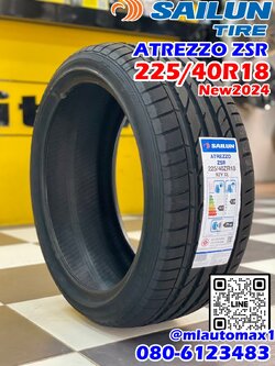 ยางไซหลุน #Sailun Atrezzo ZSR 225/40R18 ยางใหม่ปี2024