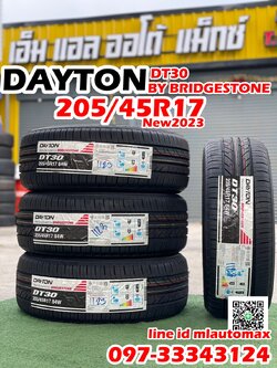 โปรโมชั่นยางใหม่ 205/45R17 Dayton DT30 By Bridgestone ยางใหม่ปี2023