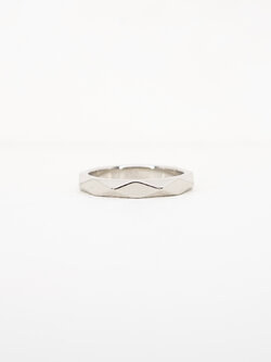 แหวน Boucheron Facette Band Platinum950 ไซส์ 48# (Used) +กล่องและการ์ด