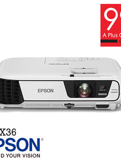 โปรเจคเตอร์ Epson EB-X36 XGA Brightness 3,600 lumens installation projector