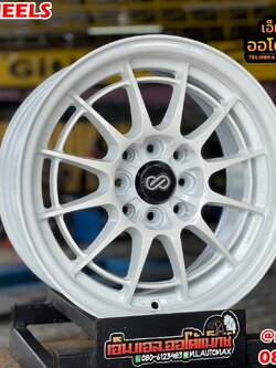 ล้อแม็กซ์ขอบ15 #APEX_WHEELS #Model ZX142 15x7 ET35 4x100 4x114.3 สีขาว