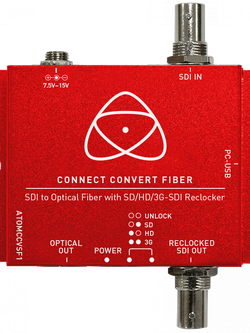 ATOMCCV-SF1 CONNECT CONVERT REPEAT SDI to Fiber/SDI