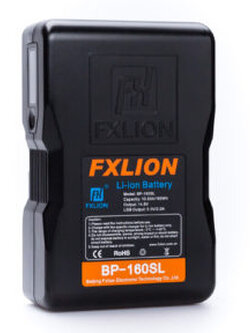 BP-160SL Cool Blue V mount Battery with OLED screen & USB output 5V/2A