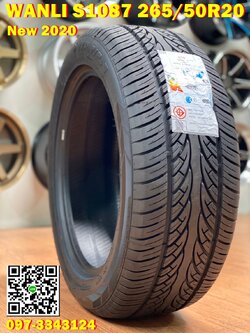 ยาง WANLI 265/50R20 ยางสปอร์ตคุณภาพดี ยางใหม่ปี2020