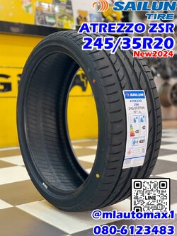 ยางไซหลุน #Sailun Atrezzo ZSR 245/35R20 ยางใหม่ปี2024