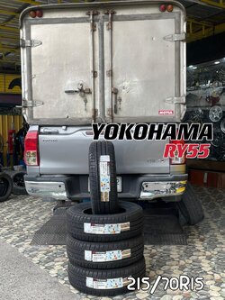 🛞🐘#YOKOHAMA #RY55 215/70R15
