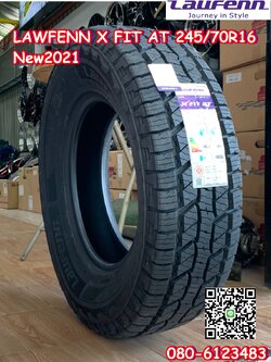 ยางใหม่Laufenn X FIT AT 245/70R16 ยางใหม่ปี2021