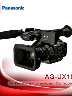 Panasonic AG-UX180 4K Premium Professional Camcorder