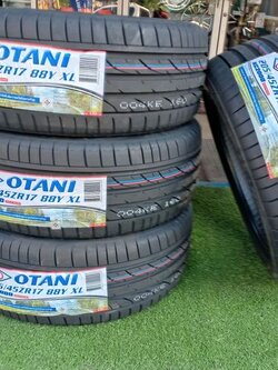 ยางใหม่ปี19โอตานิ Otani KC2000 205/45R17 ยางไทยราคาพิเศษพร้อมติดตั้งฟรี สนใจสอบถามเพิ่มเติมได้ค่ะ