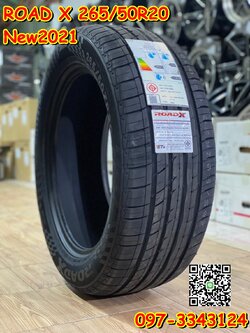 ROADX 265/50R20 ยางรถยนต์ขอบ20 รุ่น RXMOTION U11 ยางรถยนต์คุณภาพดี