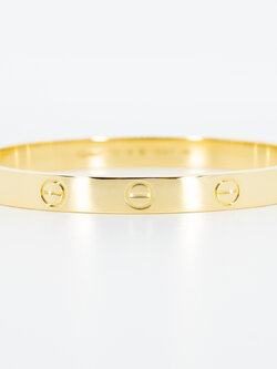 กำไล Cartier Love Bracelet ทองคำ18K ไซส์16 (Used) +กล่องและไขควง