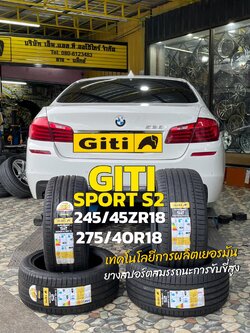 🚘 #BMW523i 🛞#GITI SPORTS2 245/45R18 🛞#GITI SPORTS2 275/40R18