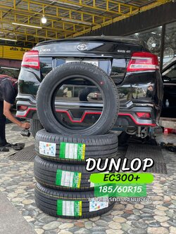 TOYOTA_VIOS 🚘 #เปลี่ยนยาง #DUNLOP_EC300+_185/60R15