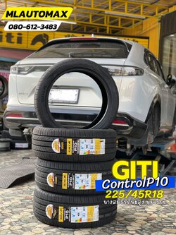 #HONDA_HRV 🚘เปลี่ยนยาง 🛞🐘GITI_ControlP10_225/45R18