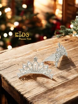 หวีเสียบเพชร(หน้าร้านอยู่รัชดา)KF743 มงกุฎเด็ก ประดับผม