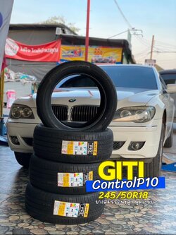 #BMW_730LI🛞ติดตั้งเปลี่ยนยาง #GITI_CONTROL P10 245/50R18