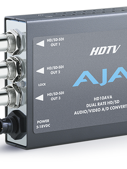 AJA HD10AVA Analog Video and Audio to SD/HD-SDI