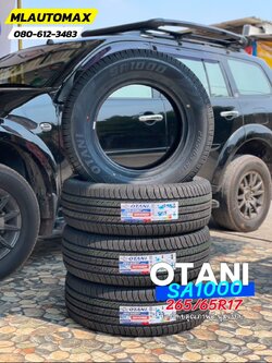🚘 #MITSUBISHI_PAJARO_SPORT🛞เปลี่ยนยาง #OTANI #SA1000 265/65R17