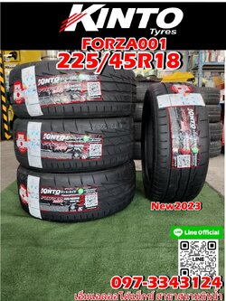 #ยาง #KINTO #FORZA001 #225/45R18 ยางใหม่ปี2023