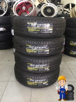ลดราคาพิเศษยางใหม่ปี16 DUNLOP SP SPORT LM704 195-65-R15
