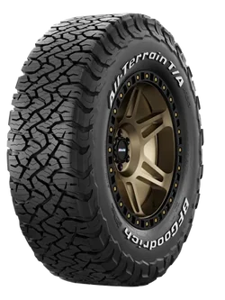 ยาง BFGoodrich All-Terrain T/A KO3 ขนาด 285/60R18 118/115S OWL (ตัวหนังสือขาว)