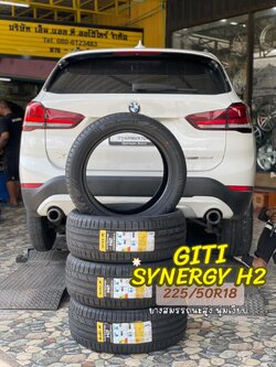 #BMW_X1🛞เปลี่ยนยาง #GITI_SYNERGY_H2 225/50R18