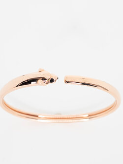 กำไล Cartier Panthère de Cartier Bracelet ทองชมพู18K ไซส์17 (Used) +กล่องและการ์ดไทย2022