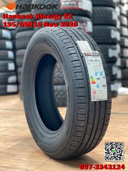 ยางใหม่ปี2020 Hankook Kinergy Ex 195-65R15 ยางคุณภาพดี นุ่มเงียบ พร้อมติดตั้งฟรี