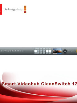 Blackmagic Smart Videohub CleanSwitch 12x12