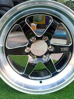 ล้อแม็กซ์ใหม่Weld เลเซอร์ก้าน สีดำขอบมิลลิ่ง ขอบ18 6รู139