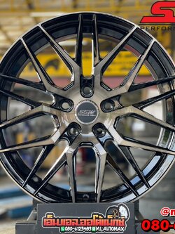 ล้อแม็กซ์ใหม่ขอบ17 สวยหรู สีดำหน้าชา SSW348 17x8 ET38 5x112