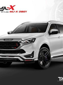 ชุดแต่งสเกริ์ตรอบคัน All New ISUZU MU-X 2021