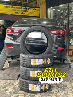 🚗#MAZDA_3 #Giti_SportS2 #225/45R18