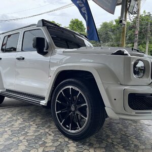 แต่งเสริมหล่อ GWM_TANK300❤️💫 🐘#MINERVA_ECOSPEED2_SUV_285/45R22 ❤️ 🛞 ล้อแม็กซ์ขอบ22 ล้อ Forged ขนาด 22" น้ำหนักเบา BRABUS Monoblock Z "Platinum Edition