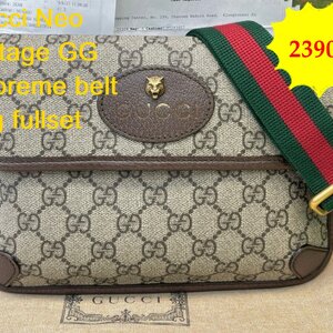Gucci Neo Vintage GG Supreme belt bag มือสอง