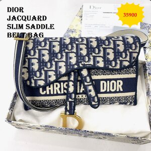 Dior Jacquard Slim Saddle Belt Bag ใส่ IPhone Pro Max