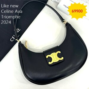 Celine Ava Triomphe มือสอง สีดำ