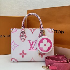 Lv onthego by the pool pm Chip สีชมพู