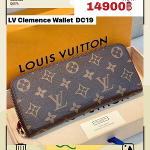 กระเป๋าสตางค์Lv clemence wallet