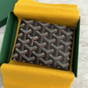 กระเป๋าสตางค์ผู้ชายแบรนด์เนมแท้Goyard Wallet มือสอง